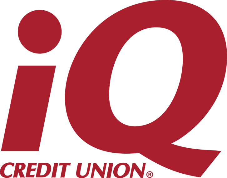 iq credit union red logo