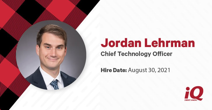 Jordan Lehrman as Chief Technology Officer, iQcu